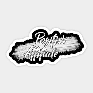 Positive Attitude Sticker